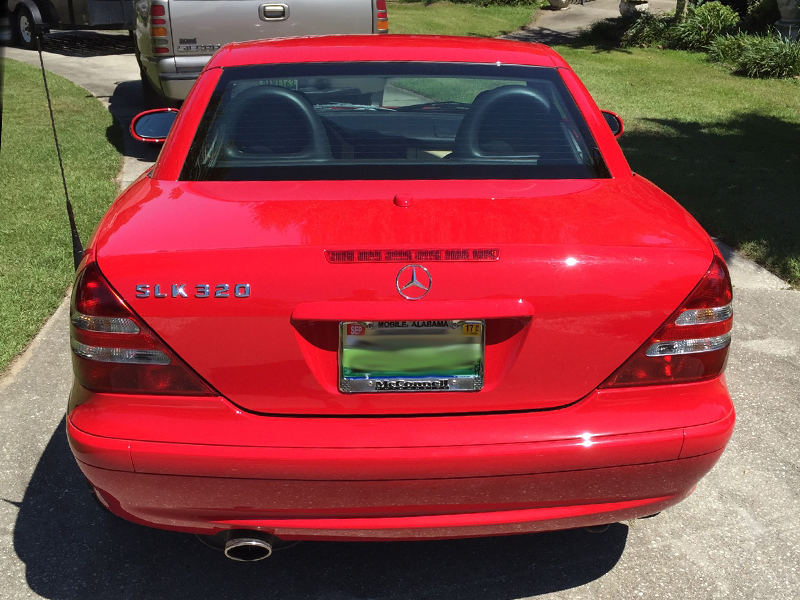 3rd Image of a 2002 MERCEDES-BENZ SLK 320