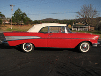 Image 4 of 11 of a 1957 CHEVROLET BEL AIR
