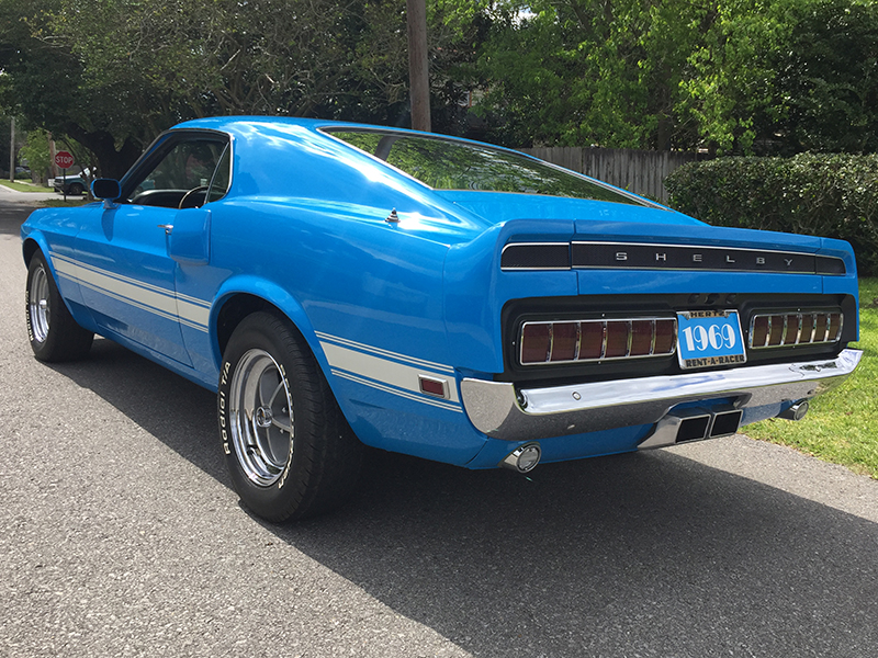 4th Image of a 1969 FORD SHELBY HERTZ FASTBACK