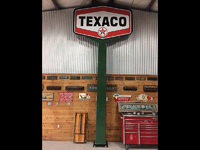 Image 1 of 1 of a 1960 TEXACO POLE & SIGN