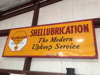 Image 1 of 1 of a 1960 SHELL SIGN