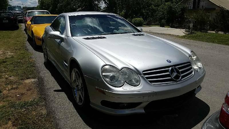 2nd Image of a 2003 MERCEDES-BENZ SL-CLASS SL500