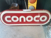 Image 1 of 1 of a N/A LIGHTED SIGN CONOCO SIGN