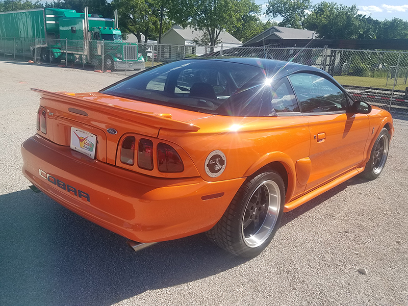 2nd Image of a 1997 FORD MUSTANG COBRA