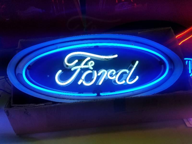 0th Image of a N/A NEON FORD OVAL CAN