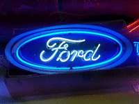 Image 1 of 1 of a N/A NEON FORD OVAL CAN