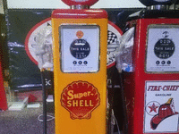 Image 1 of 1 of a N/A N/A SHELL GAS PUMP