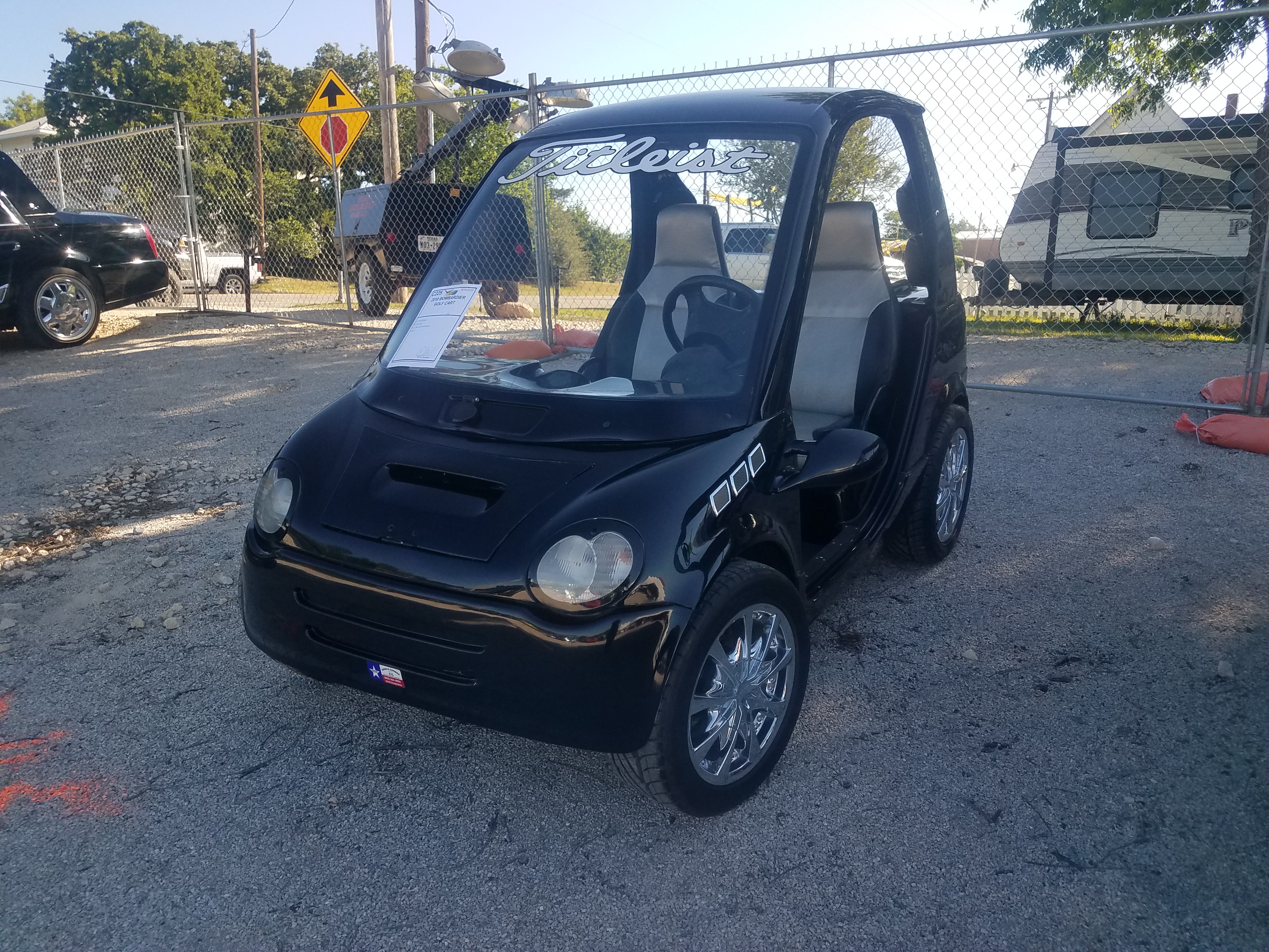 1st Image of a 2010 BOMBARDIER GOLF CART
