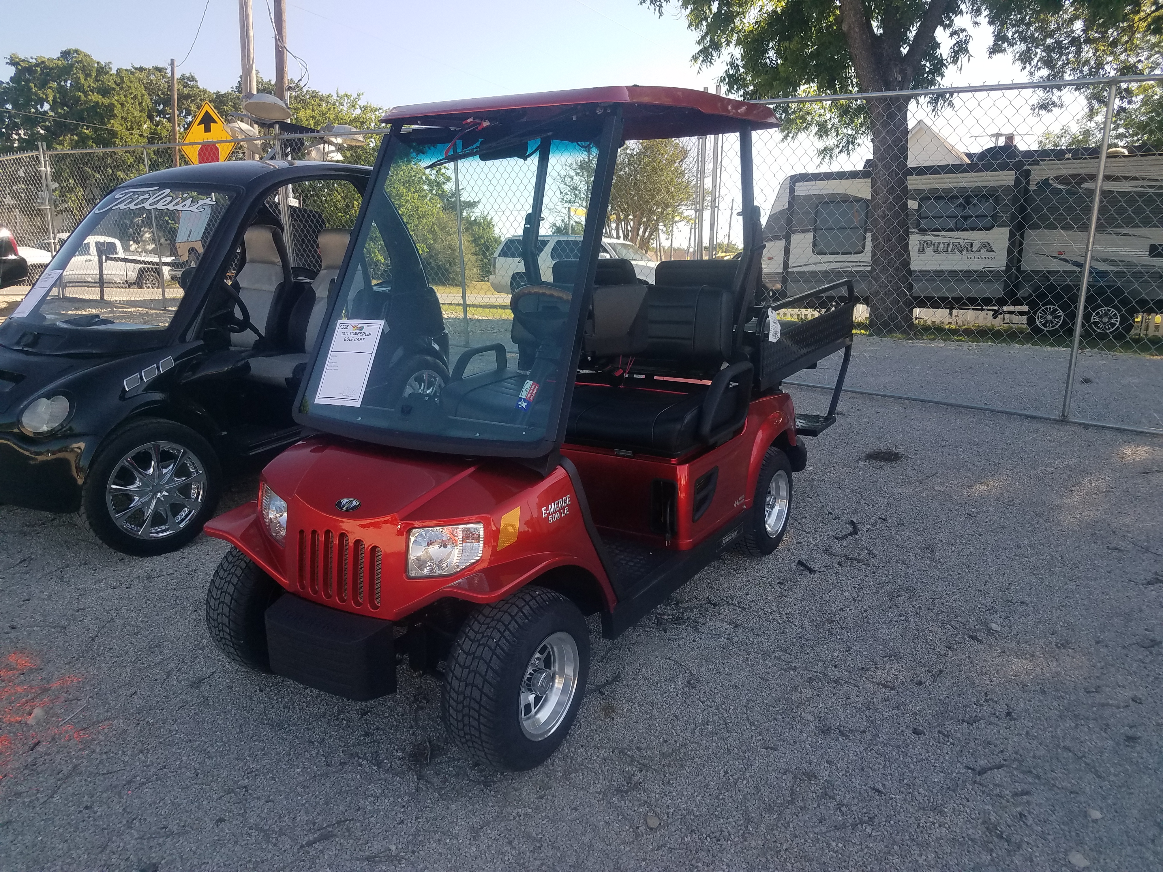 1st Image of a 2011 TOMBERLIN GOLF CART