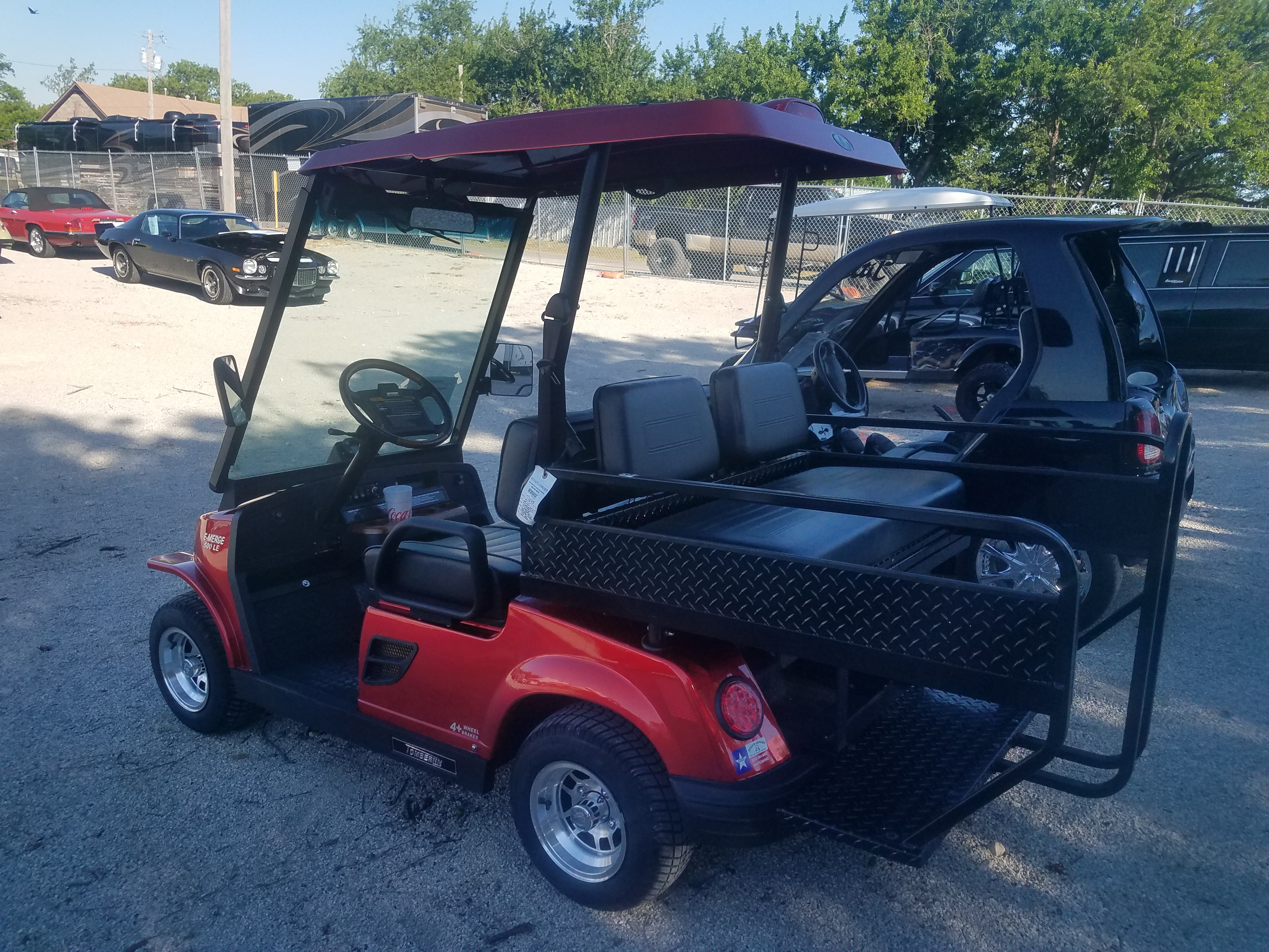 2nd Image of a 2011 TOMBERLIN GOLF CART