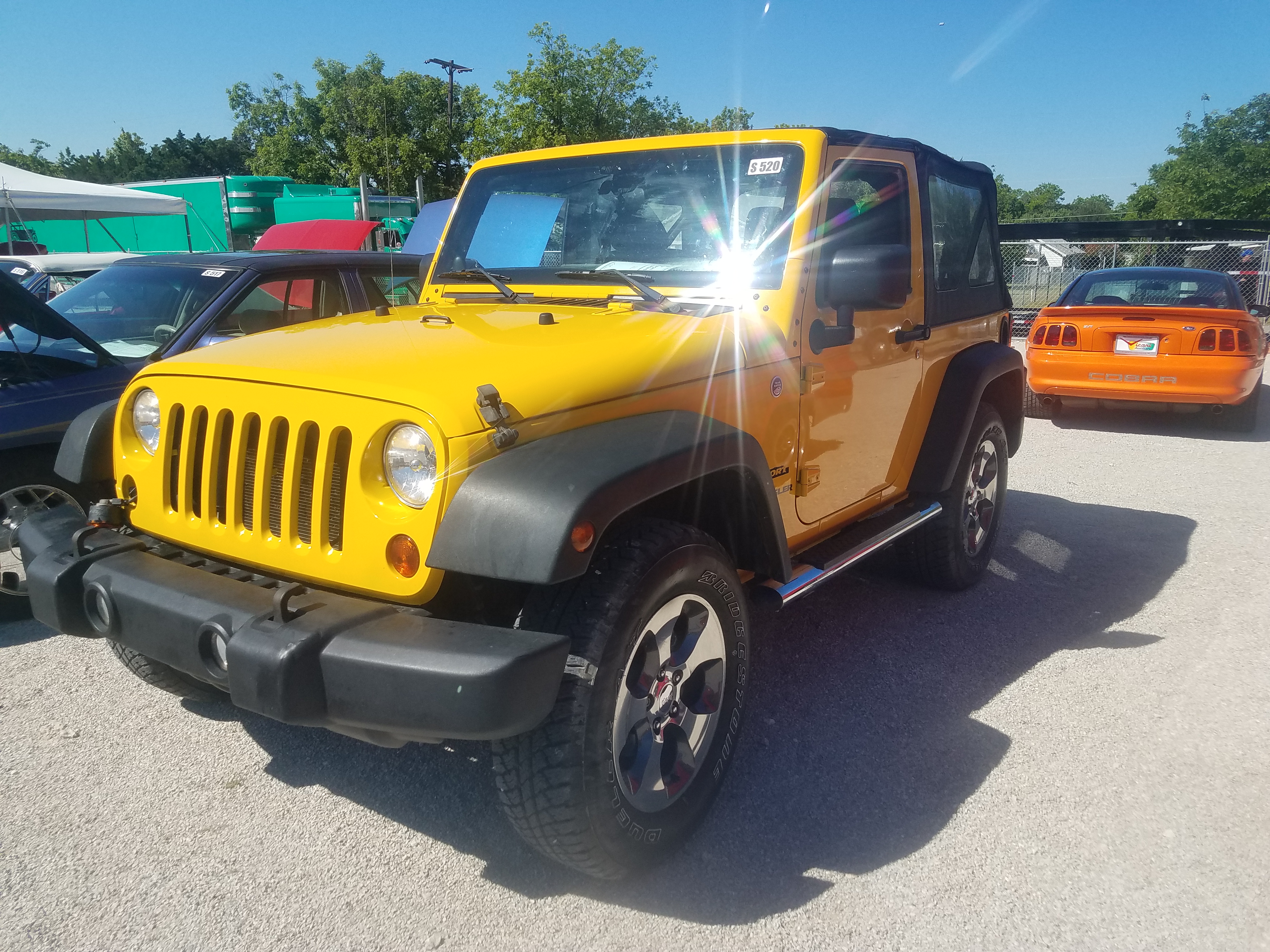 1990 JEEP WRANGLER S For Sale at Vicari Auctions Nocona, Tx 2017