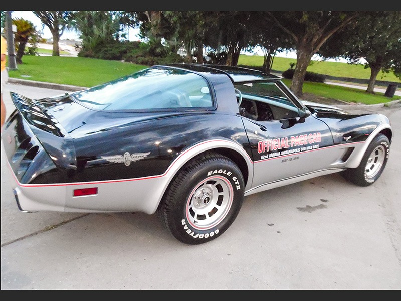 3rd Image of a 1978 CHEVROLET CORVETTE PACE CAR