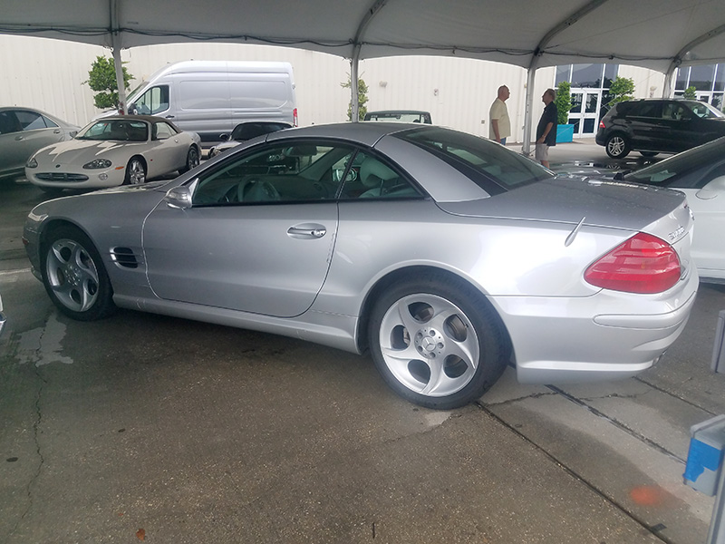 2nd Image of a 2005 MERCEDES-BENZ SL-CLASS SL500