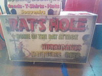 Image 1 of 1 of a N/A RATS HOLE SIGN