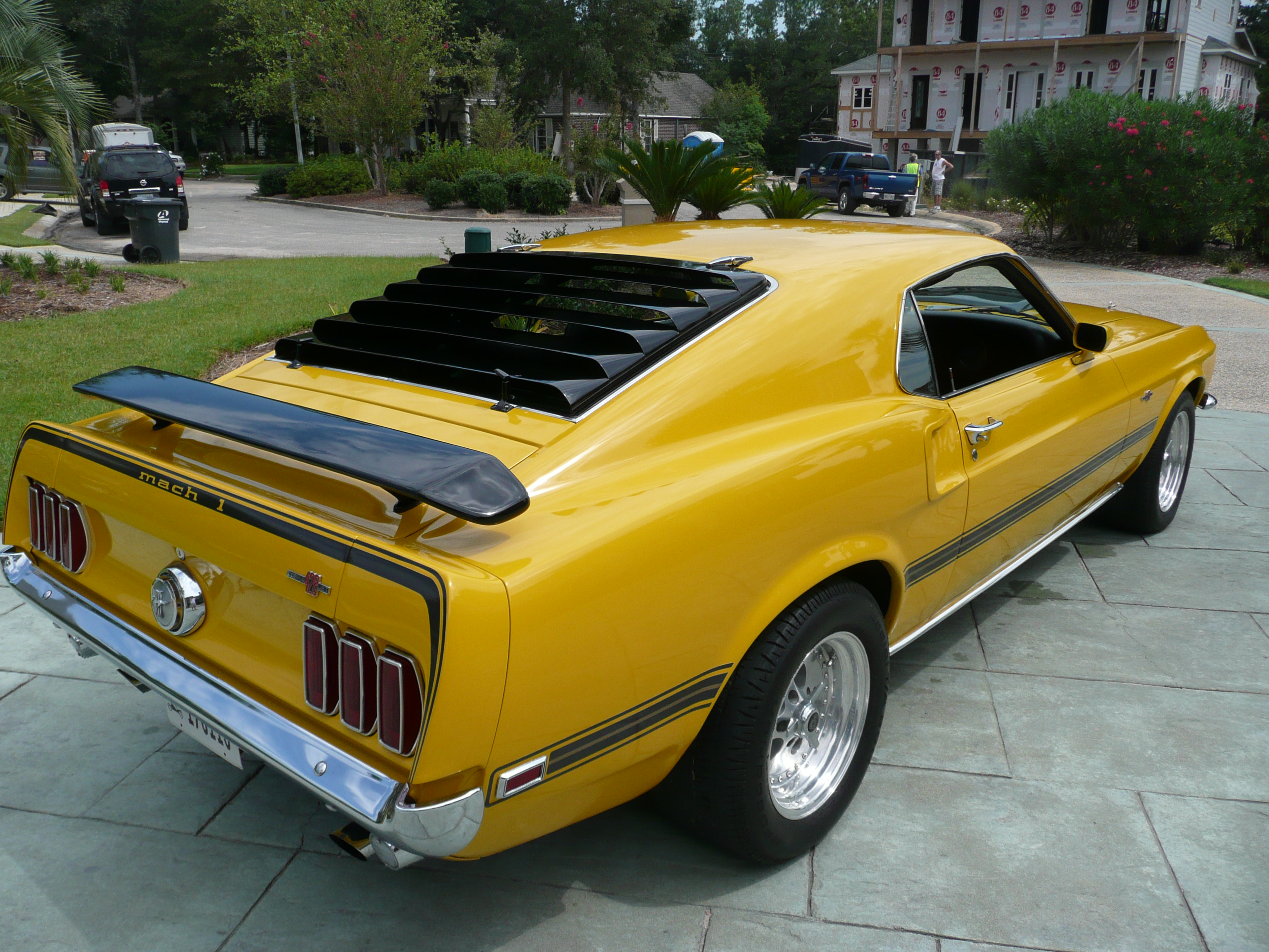 2nd Image of a 1969 FORD MUSTANG COBRA JET CLONE