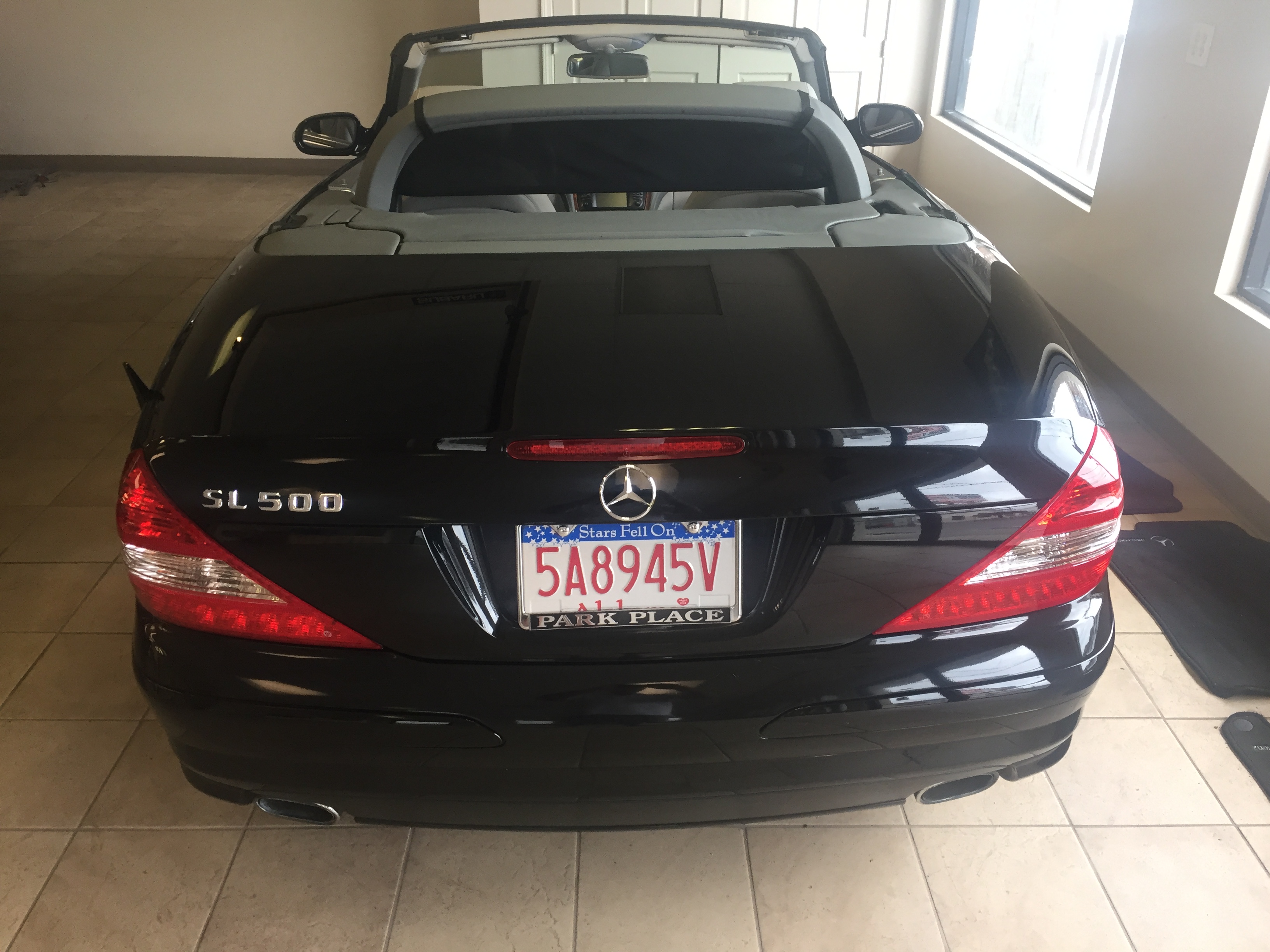 2nd Image of a 2003 MERCEDES-BENZ SL-CLASS SL500