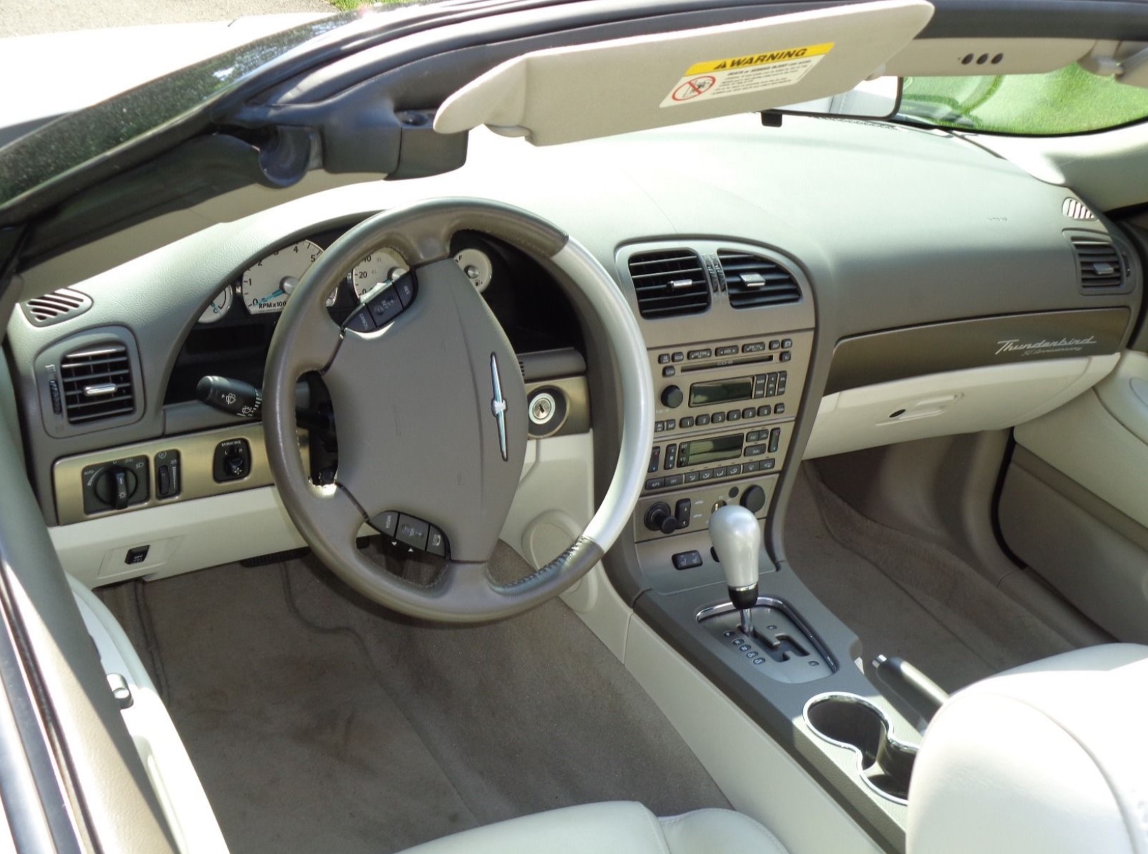 2nd Image of a 2005 FORD THUNDERBIRD 50TH ANNIVERSARY