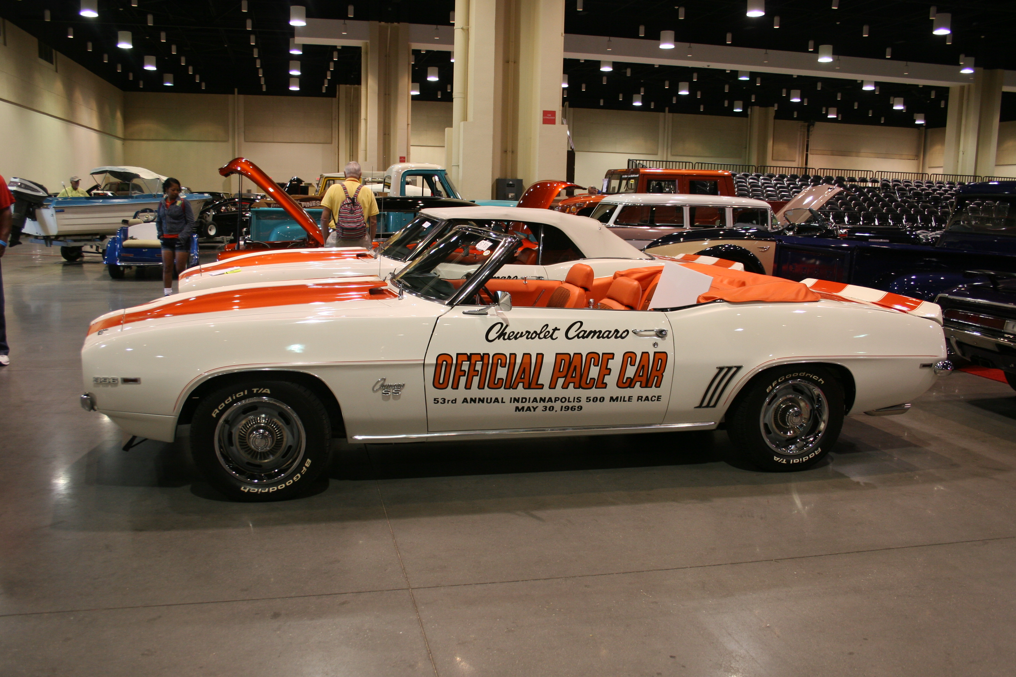 2nd Image of a 1969 CHEVROLET CAMARO PACE CAR