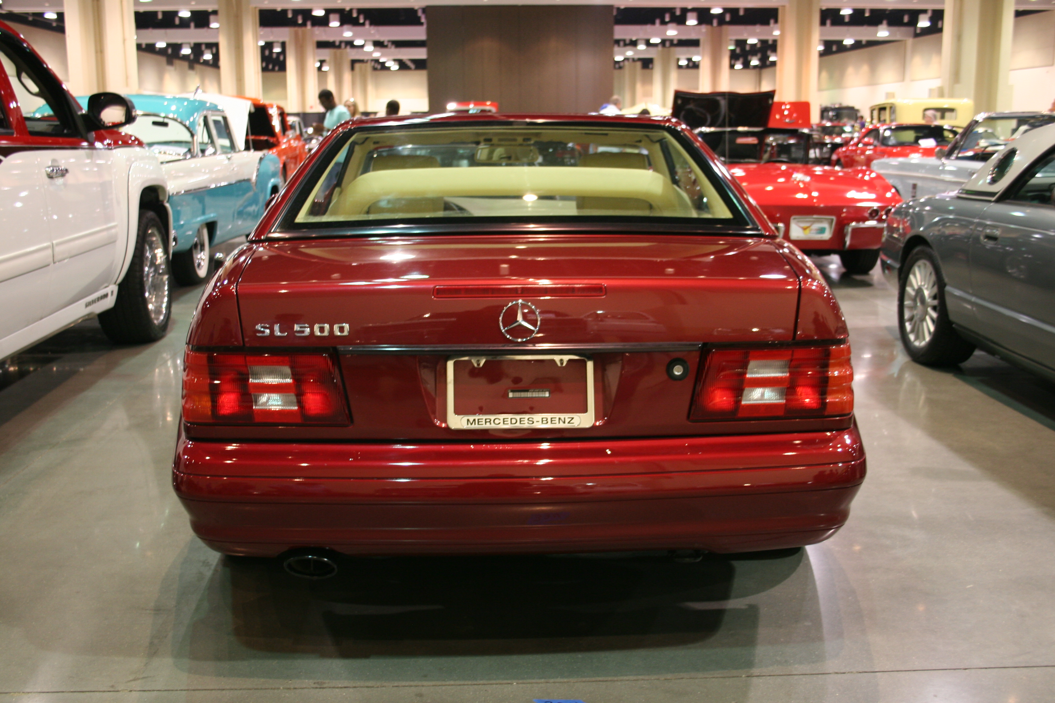 3rd Image of a 1999 MERCEDES-BENZ SL-CLASS SL500