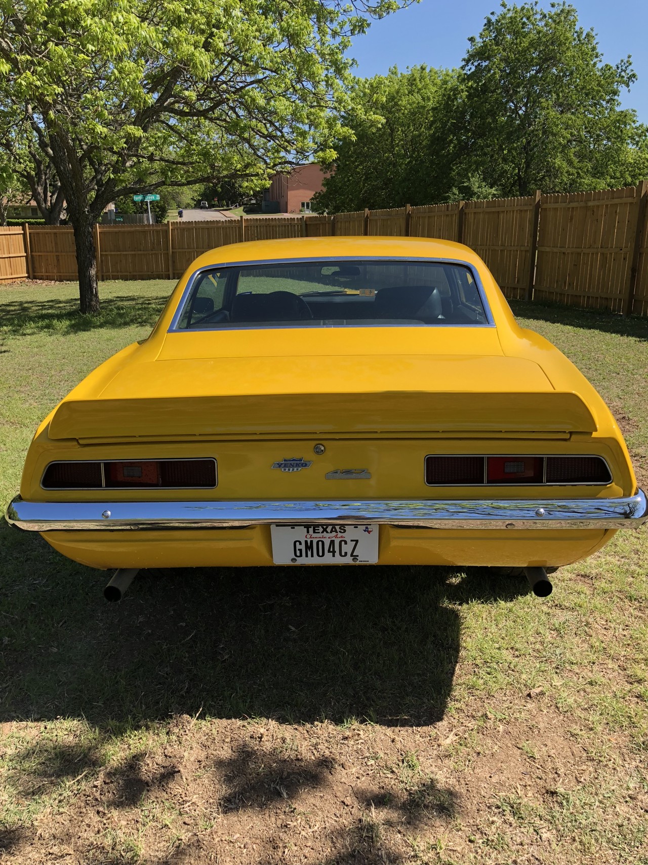 4th Image of a 1969 CHEVROLET CAMARO YENKO TRIBUTE