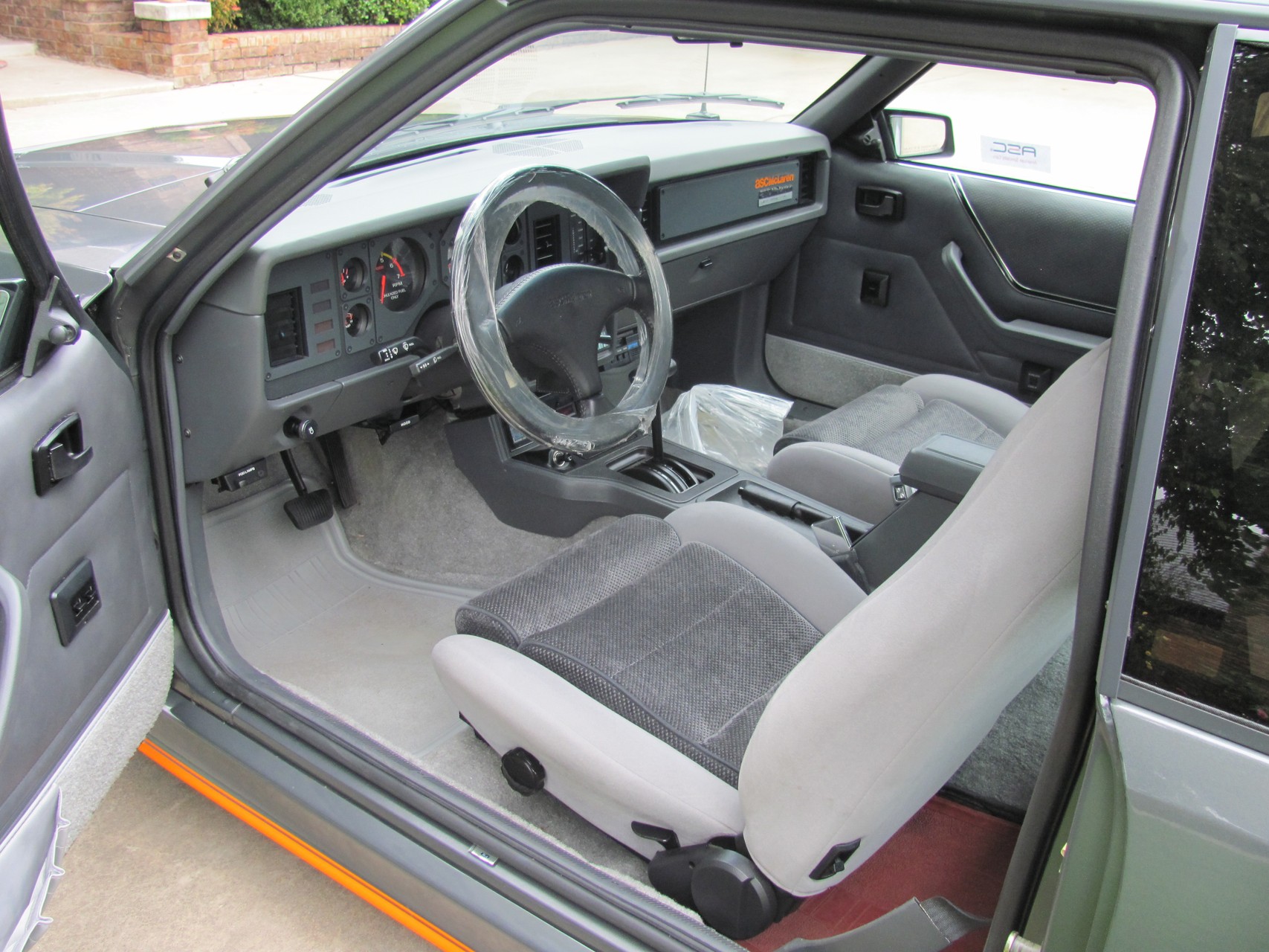 4th Image of a 1986 MERCURY CAPRI MCLAREN ASC