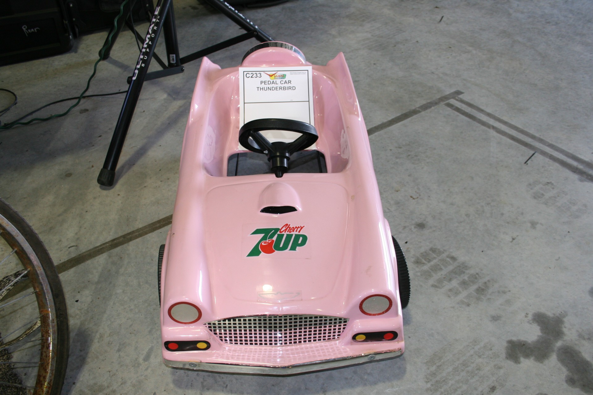 2nd Image of a N/A PEDAL CAR THUNDERBIRD