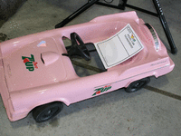Image 1 of 3 of a N/A PEDAL CAR THUNDERBIRD