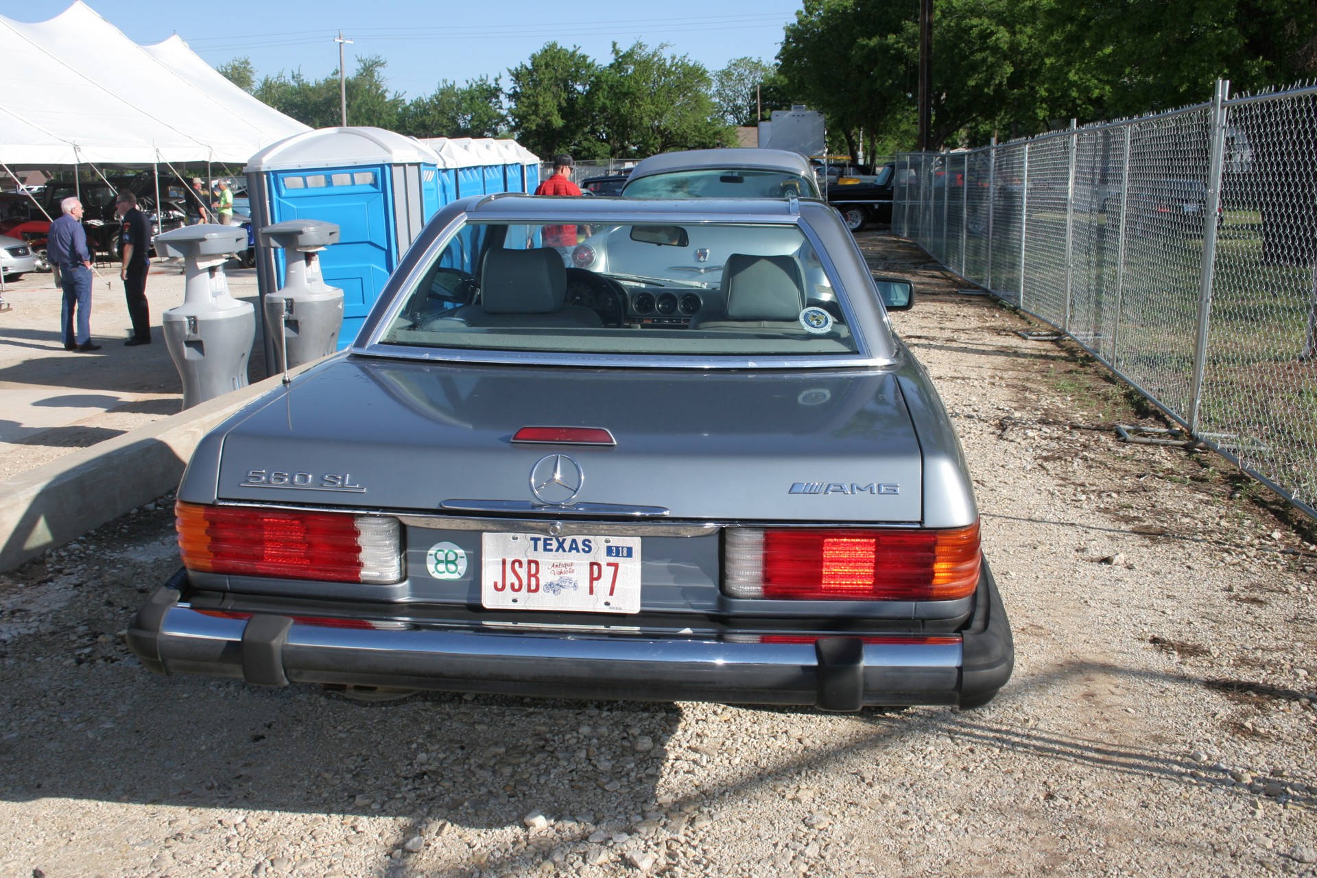 4th Image of a 1989 MERCEDES-BENZ 560SL