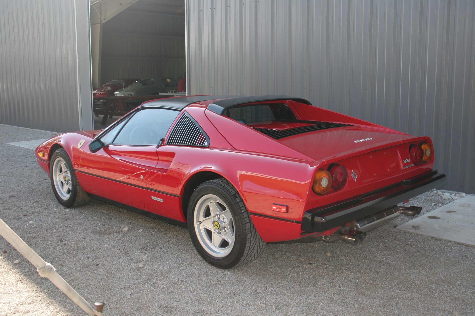 3rd Image of a 1983 FERRARI 308 GTS USA QUATTROVALVOLE