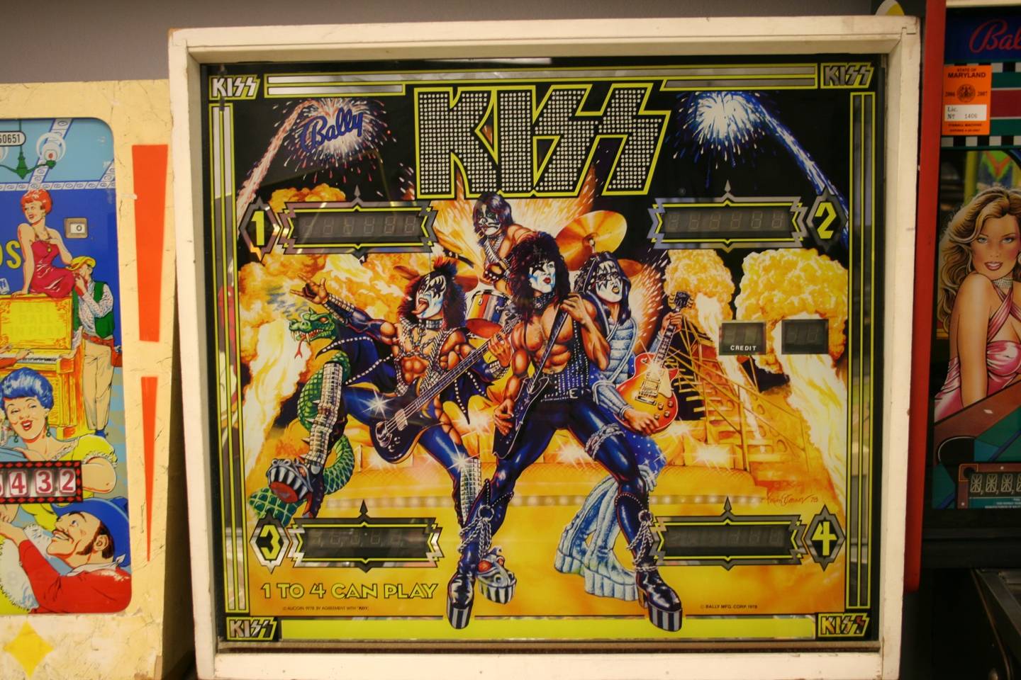 0th Image of a N/A BALLY KISS PINBALL