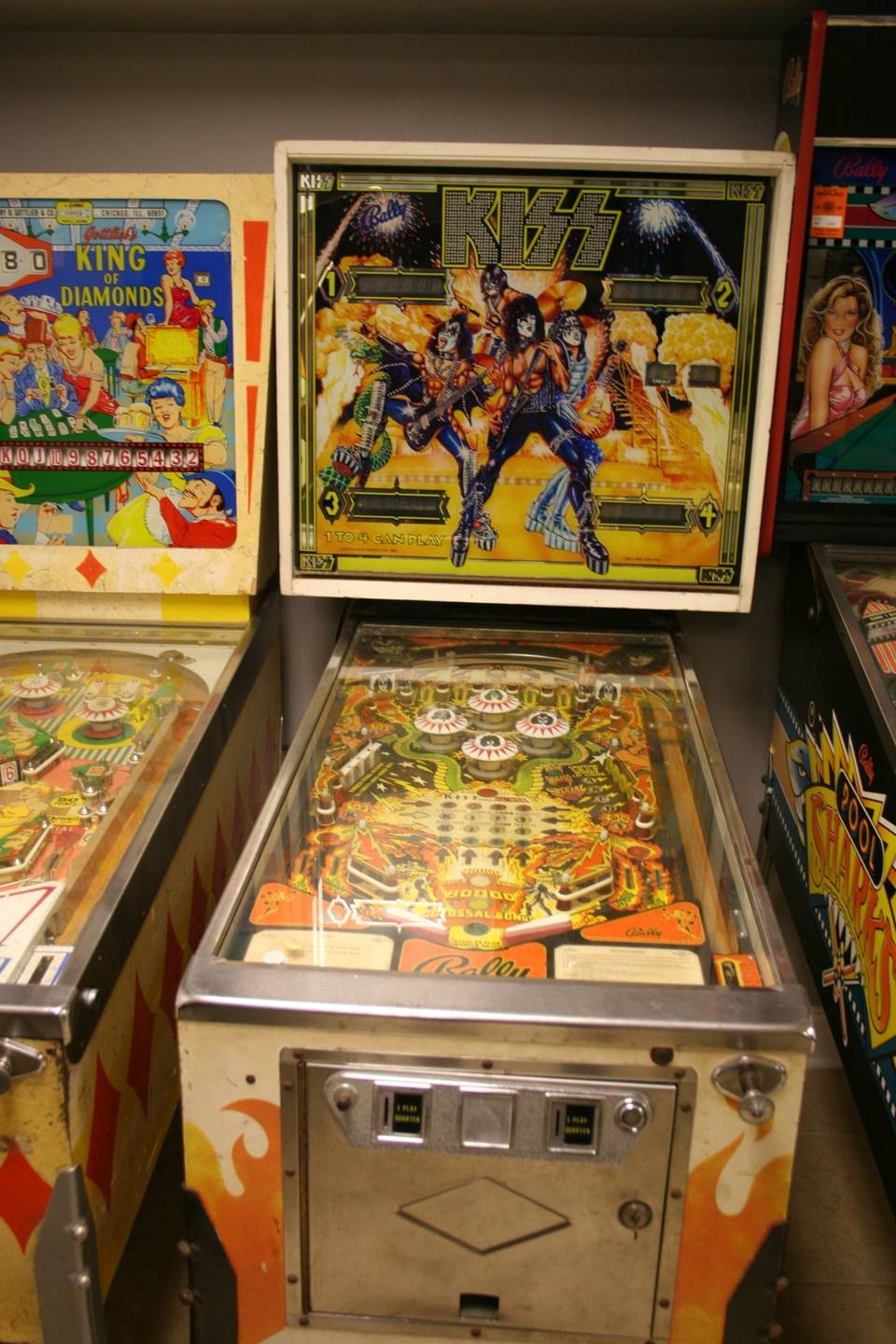 1st Image of a N/A BALLY KISS PINBALL