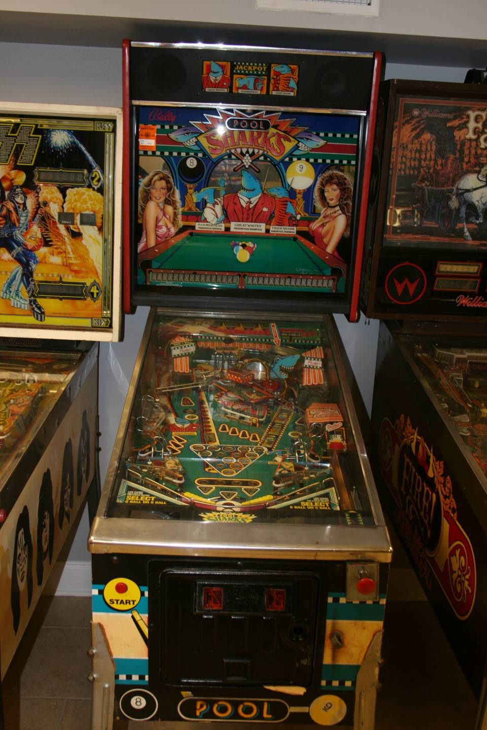 0th Image of a N/A BALLY POOL SHARKS PINBALL