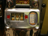 Image 1 of 2 of a N/A STANDARD CHIEF 5 CENT SLOT MACHINE