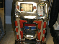 Image 1 of 3 of a N/A CLUB CHIEF 5 CENT SLOT MACHINE