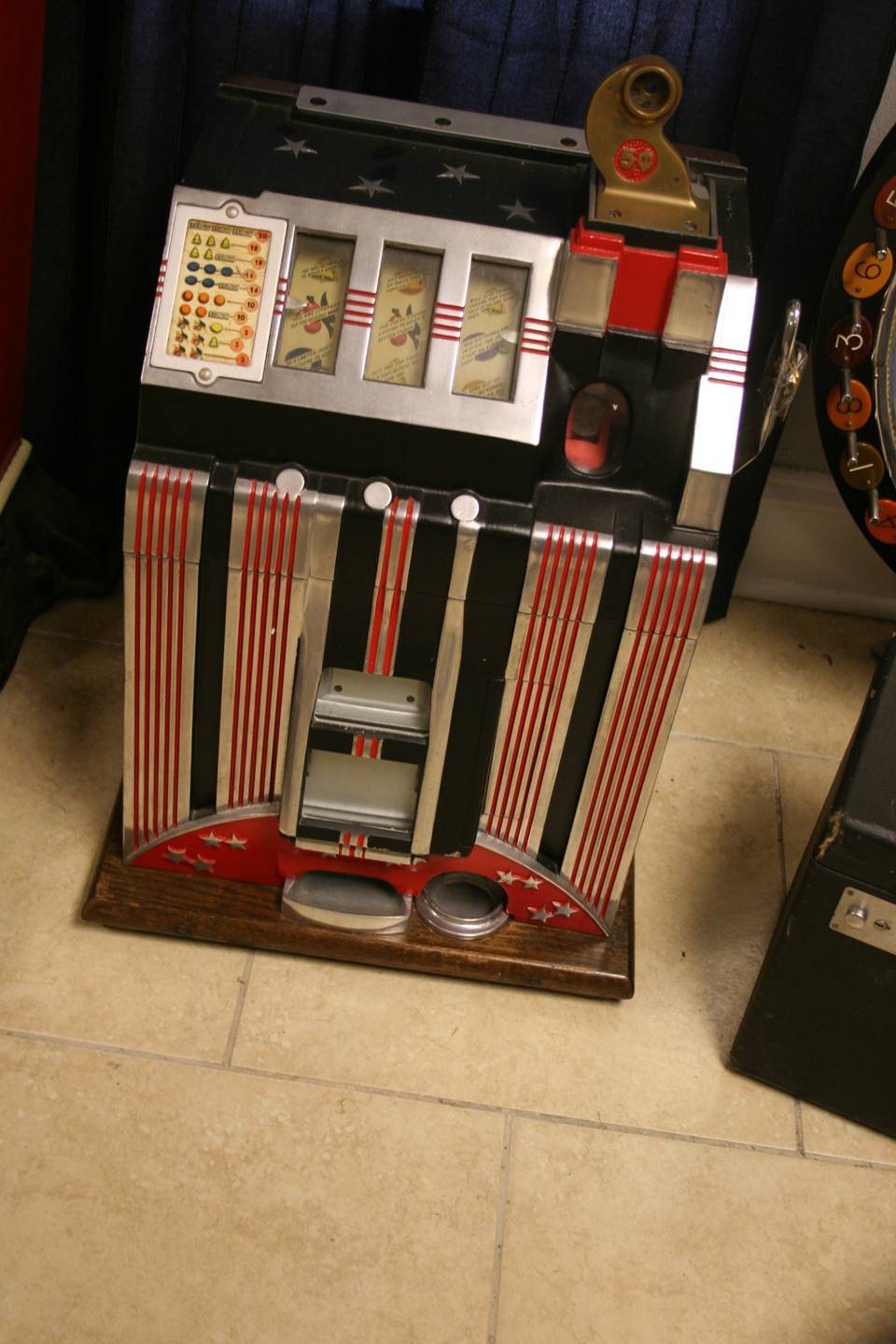 0th Image of a N/A GENIUNE MILLS 5 CENT SLOT MACHINE