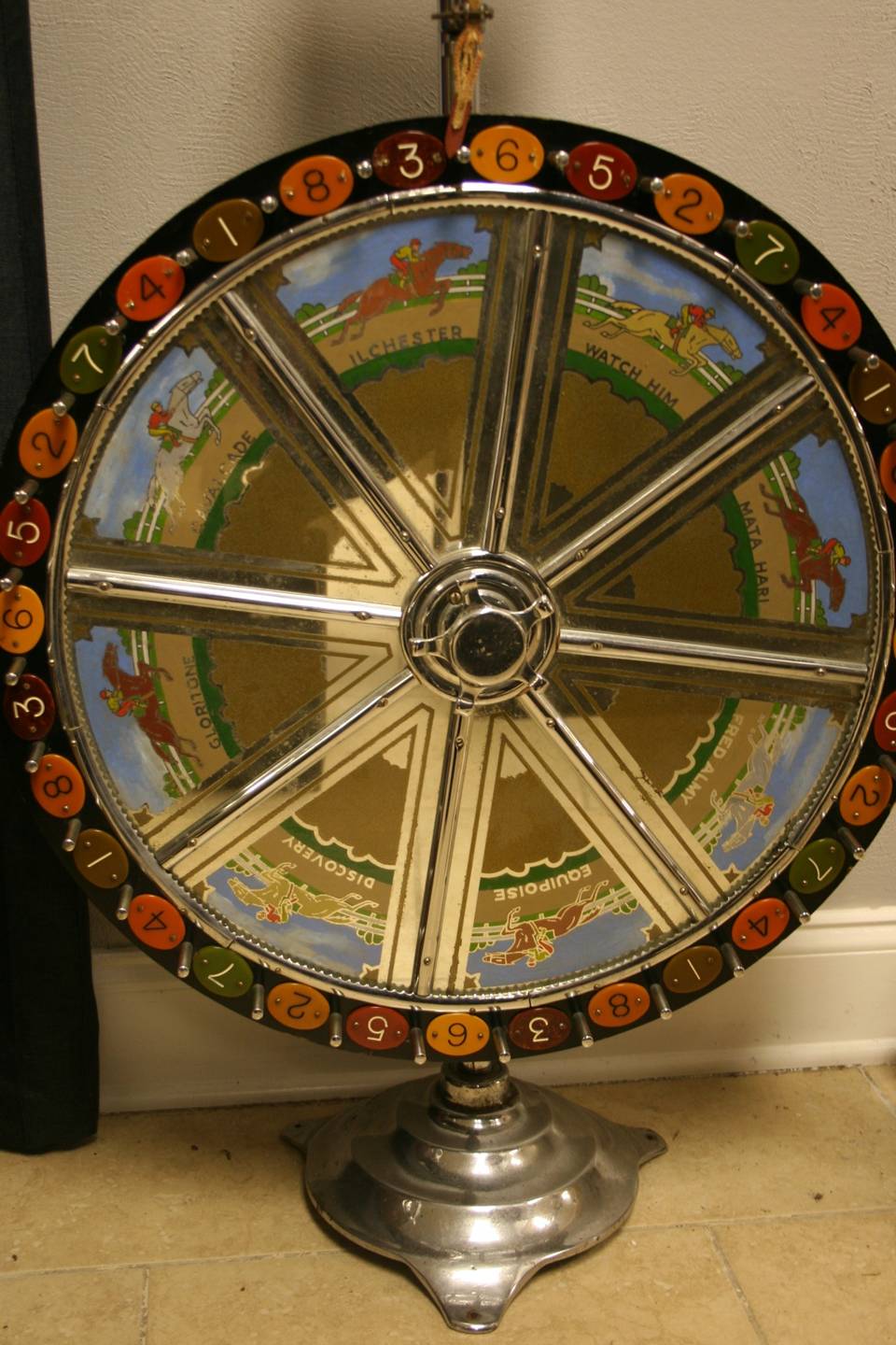 1st Image of a N/A ANTIQUE SPIN WHEEL N/A