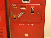Image 1 of 1 of a N/A COCA COLA BOTTLE MACHINE