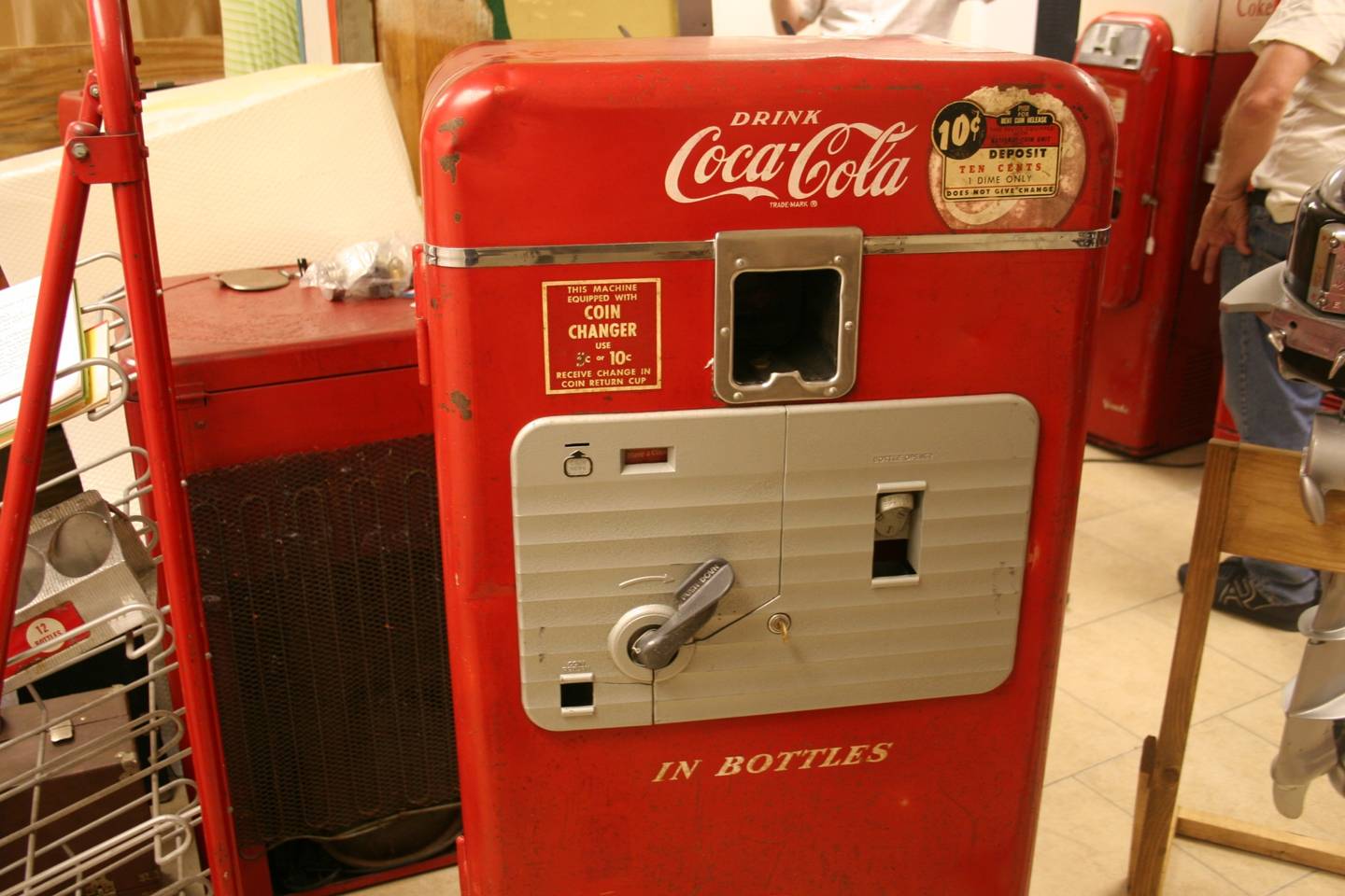 1st Image of a N/A COCA COLA BOTTLE VENDING MACHINE