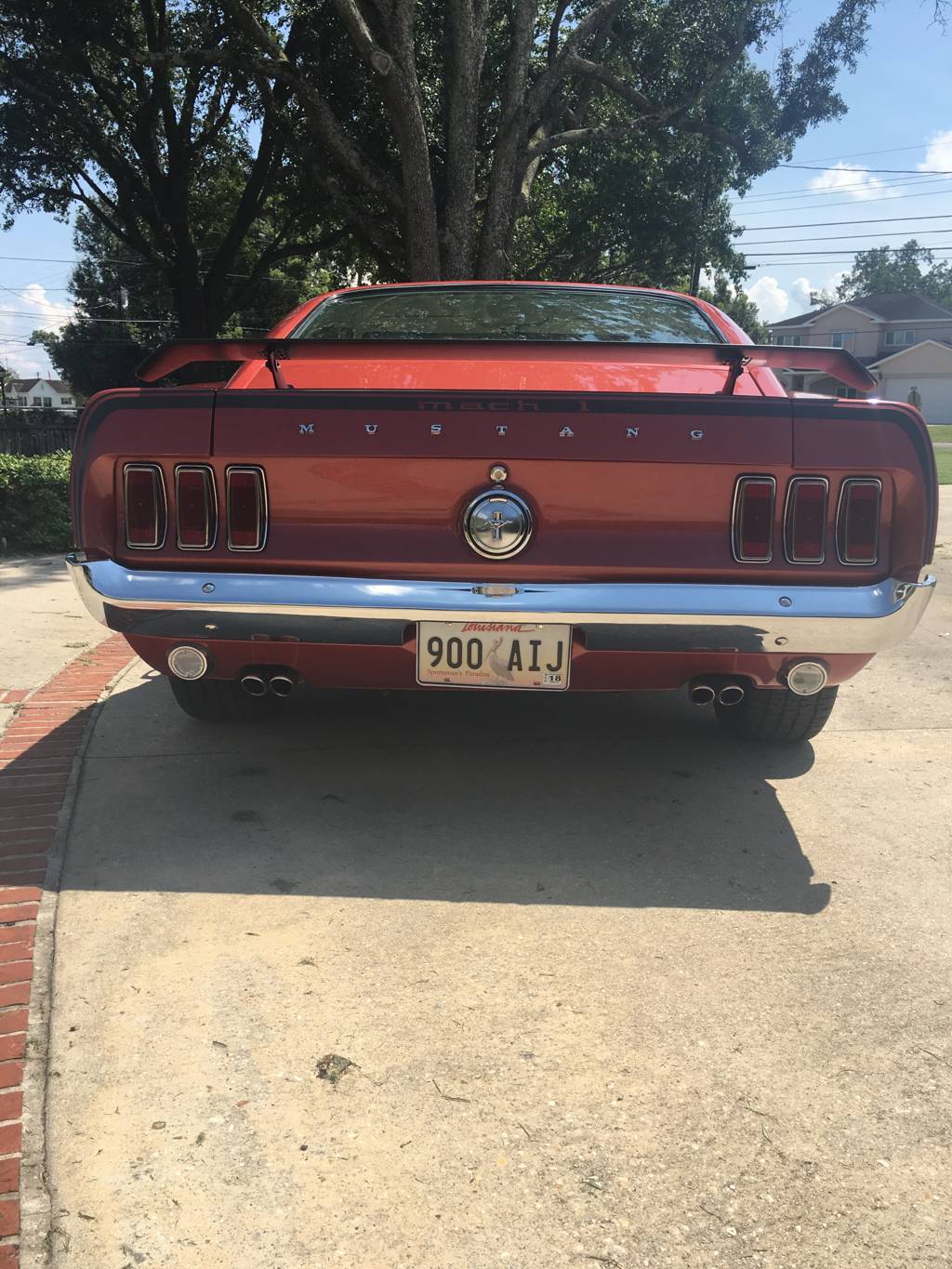 3rd Image of a 1969 FORD MUSTANG MACH 1