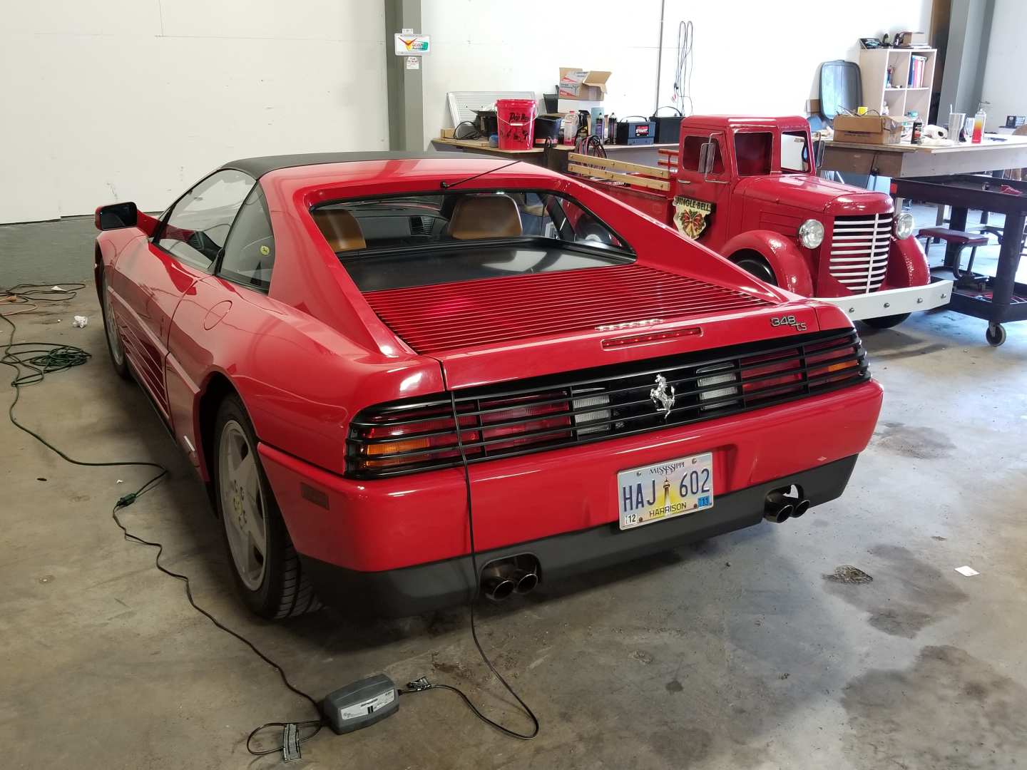 2nd Image of a 1990 FERRARI 348 USA TS