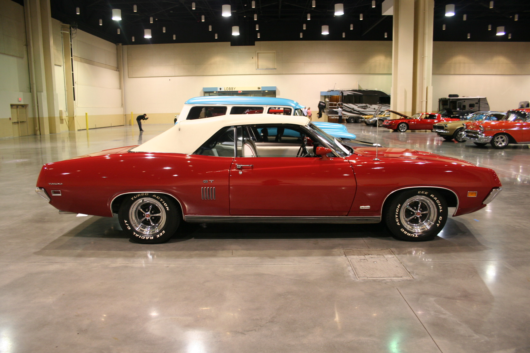 2nd Image of a 1970 FORD TORINO GT CONVERTIBLE