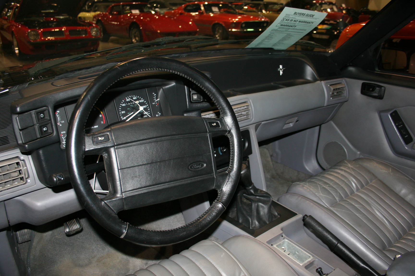 2nd Image of a 1993 FORD MUSTANG GT COBRA