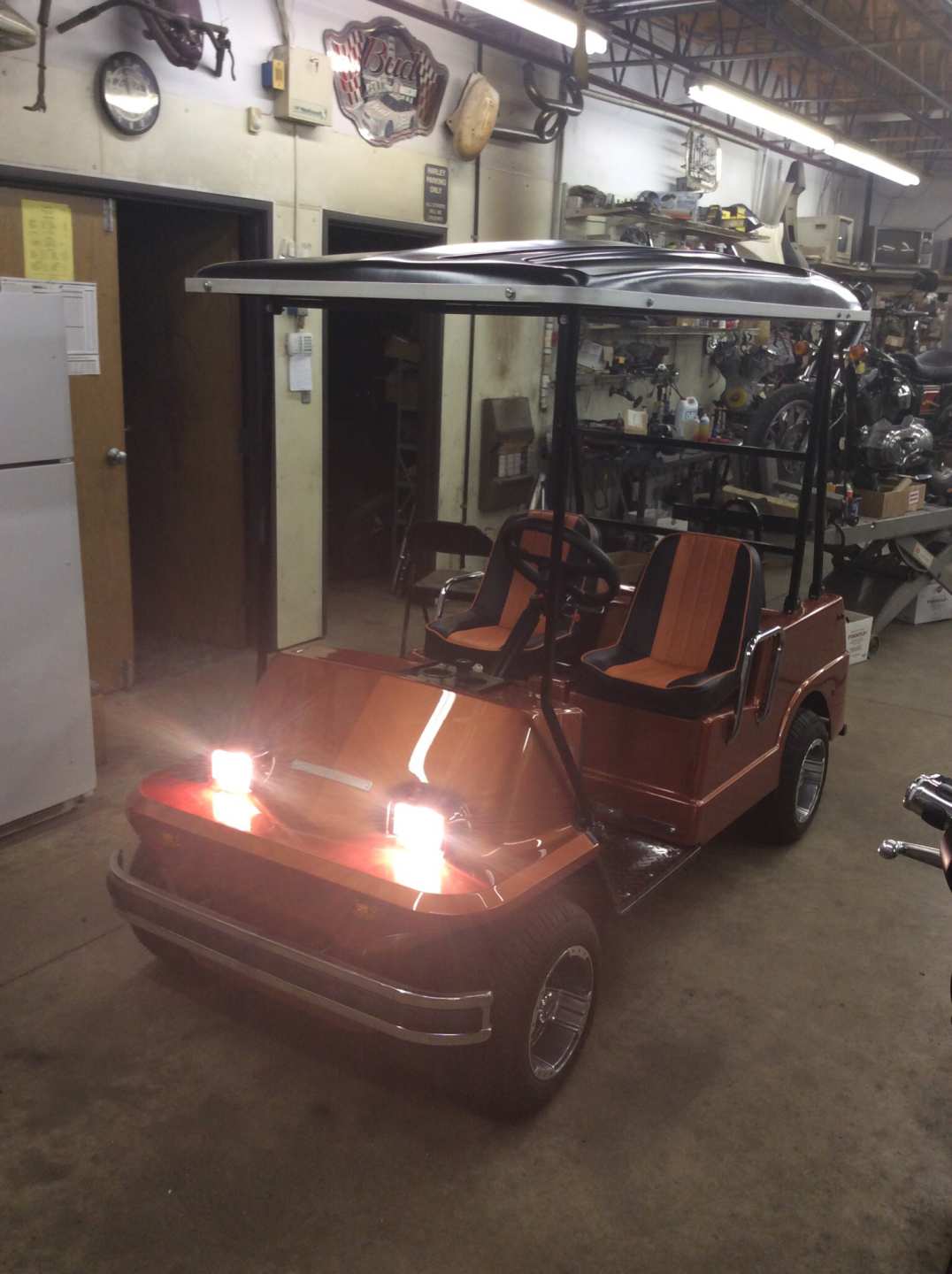 0th Image of a 1980 AMF HARLEY DAVIDSON GOLF CART