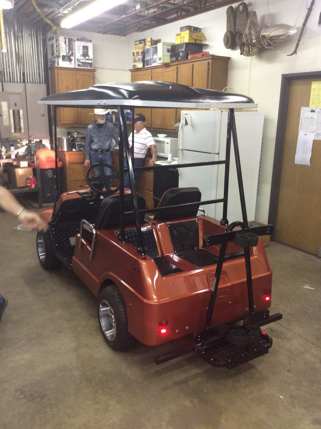 1st Image of a 1980 AMF HARLEY DAVIDSON GOLF CART