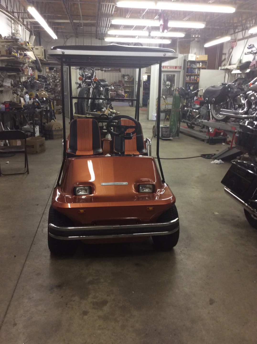 2nd Image of a 1980 AMF HARLEY DAVIDSON GOLF CART