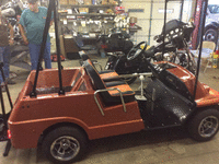 Image 4 of 6 of a 1980 AMF HARLEY DAVIDSON GOLF CART