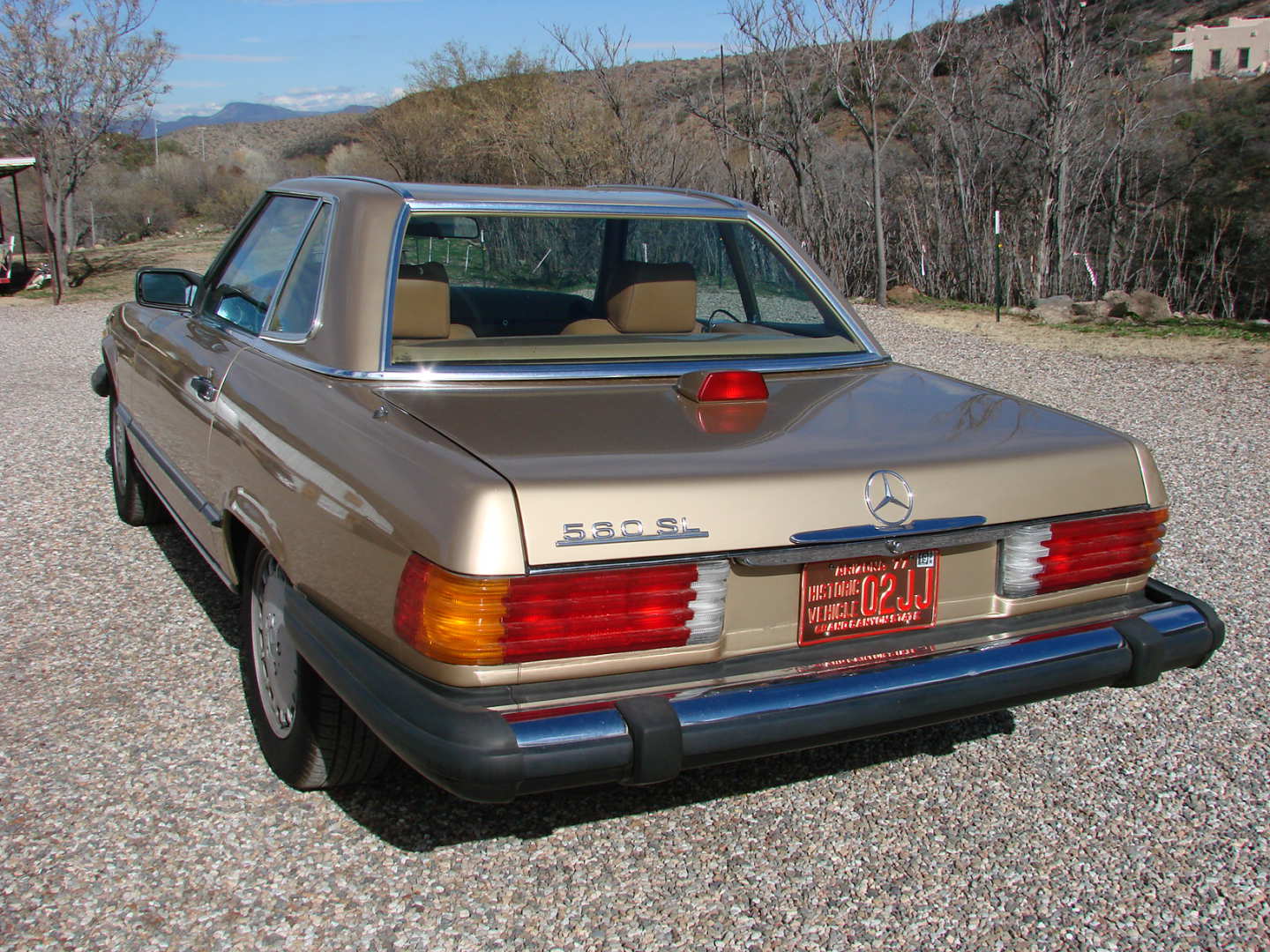 4th Image of a 1986 MERCEDES-BENZ 560 560SL