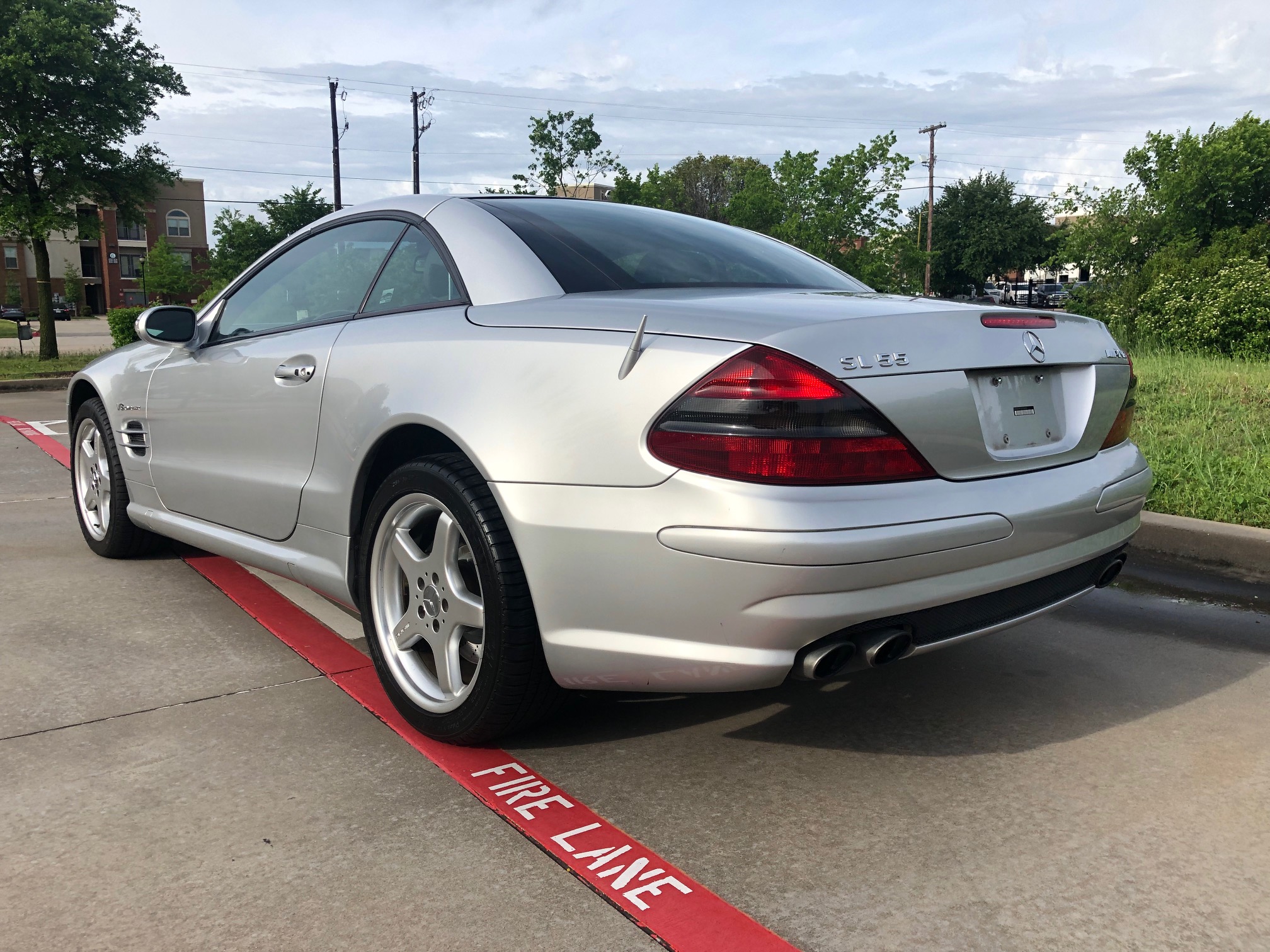2nd Image of a 2003 MERCEDES-BENZ SL 55 AMG