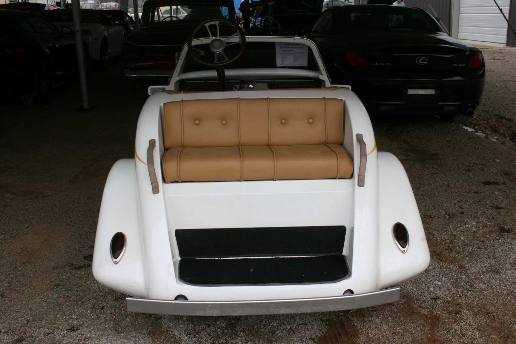 7th Image of a 2001 CLUB CAR GOLF CART 1940 FORD DESIGN