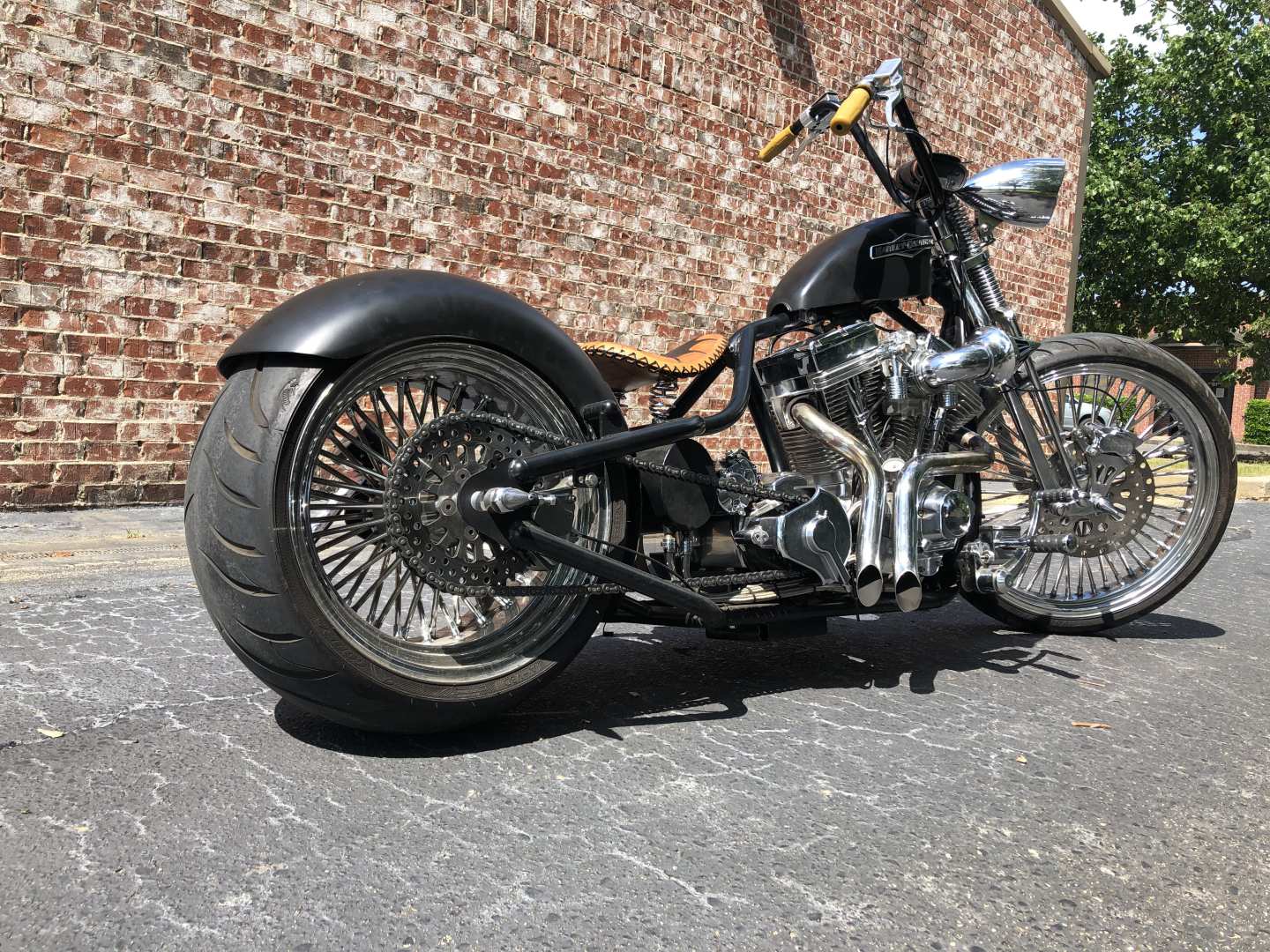 3rd Image of a 2010 ASSEMBLED HARLEY CHOPPER